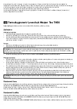 Preview for 13 page of Levenhuk Wezzer Teo TH50 User Manual