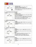 Предварительный просмотр 24 страницы LEVER SRL EC1000 Series User Manual