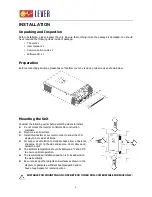 Предварительный просмотр 6 страницы Lever HOMIV 1KVA-5KVA User Manual