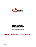 Предварительный просмотр 1 страницы Levil Aviation Beacon 978 Series Installation And Pilot'S Manual