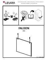 Levira FALDON 3083 Assembly Instructions Manual предпросмотр