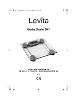 Levita Body Scale 101 User Manual предпросмотр