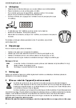 Предварительный просмотр 10 страницы Levita Body Scale 301 User Manual