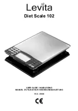 Levita Diet Scale 102 User Manual предпросмотр