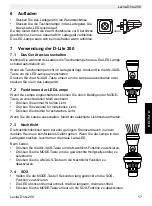 Preview for 17 page of Levita D'LITE 200 User Manual