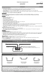 Предварительный просмотр 1 страницы Leviton 3880-DIN Installation