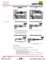 Предварительный просмотр 9 страницы Leviton 4000-R series Installation Manual