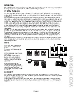 Предварительный просмотр 4 страницы Leviton 400CP Installation & Operation Manual