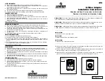 Leviton 40734 Installation Instructions preview