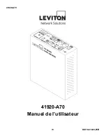 Preview for 13 page of Leviton 41920-A70 User Manual