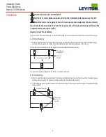 Preview for 6 page of Leviton 41OUM Series Installation Manuals