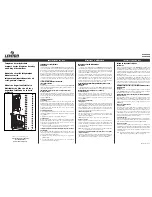 Preview for 1 page of Leviton 47603-TSV Instructions For Use