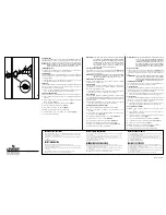 Preview for 2 page of Leviton 47605-14N Instructions For Use