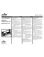 Preview for 1 page of Leviton 47692-ESM Installation Instructions