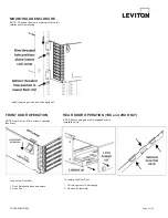 Предварительный просмотр 5 страницы Leviton 5R1UD-S12 Instructions For Use Manual