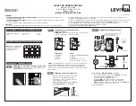 Preview for 1 page of Leviton DECORA 661F Series Installation Instructions