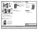 Preview for 2 page of Leviton DECORA 661F Series Installation Instructions