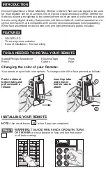 Preview for 2 page of Leviton decora DD00R-DLZ Installation Manual