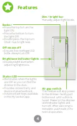 Preview for 5 page of Leviton Decora Smart D26HD User Manual