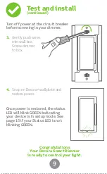 Preview for 10 page of Leviton Decora Smart D26HD User Manual