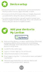 Preview for 12 page of Leviton Decora Smart D26HD User Manual