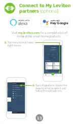 Preview for 14 page of Leviton Decora Smart D26HD User Manual