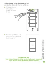 Preview for 9 page of Leviton Decora Smart DW4BC Getting Started Manual