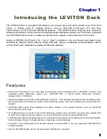 Preview for 7 page of Leviton Dock Operation Manual