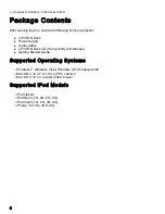 Preview for 8 page of Leviton Dock Operation Manual