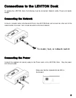 Preview for 11 page of Leviton Dock Operation Manual