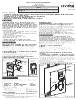 Leviton EVB22 Installation Instructions preview