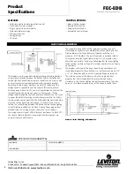 Preview for 2 page of Leviton FEC-EDB Speccifications