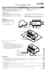 Preview for 1 page of Leviton GreenMAX DRC Installation Instruction