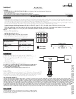 Leviton Intellect Solo Sensor ZLS05-ILW Installation Instructions preview