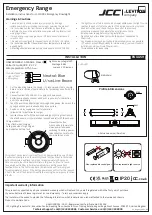 Leviton JCC Emergency Series Installation Instructions предпросмотр