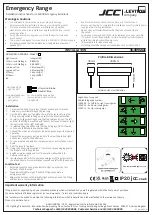 Leviton JCC JC50302 Installation Instructions предпросмотр