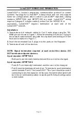 Предварительный просмотр 13 страницы Leviton LumaCAN NPRPT-002 Installation Manual