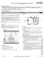 Preview for 1 page of Leviton Lumina LURPC-01W Quick Start Manual