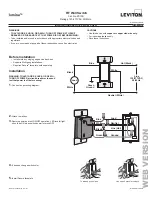 Leviton Lumina ZS10S Installation And Quick Start Sheet preview