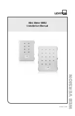 Preview for 1 page of Leviton mini meter MMU Installation Manual