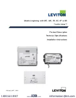 Предварительный просмотр 1 страницы Leviton Mini Meter Product Description