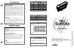 Предварительный просмотр 1 страницы Leviton Mini Softline User Manual