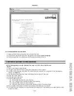 Предварительный просмотр 9 страницы Leviton NP00G User Manual