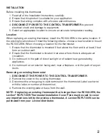 Preview for 4 page of Leviton Omnistat 3 RC500-2EW Installation Instructions Manual