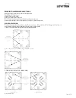 Preview for 4 page of Leviton Opt-X 5WMNT-01C Instructions For Use Manual