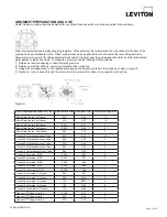 Preview for 7 page of Leviton Opt-X 5WMNT-01C Instructions For Use Manual