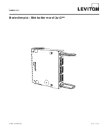 Preview for 11 page of Leviton Opt-X 5WMNT-01C Instructions For Use Manual