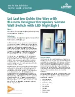 Leviton OSSNL-ID Specifications preview