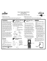 Leviton Plug-In Serial Interface Module RZCP Installation Instructions предпросмотр