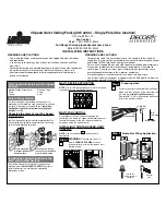 Предварительный просмотр 1 страницы Leviton RTD01-10 Installation Instructions